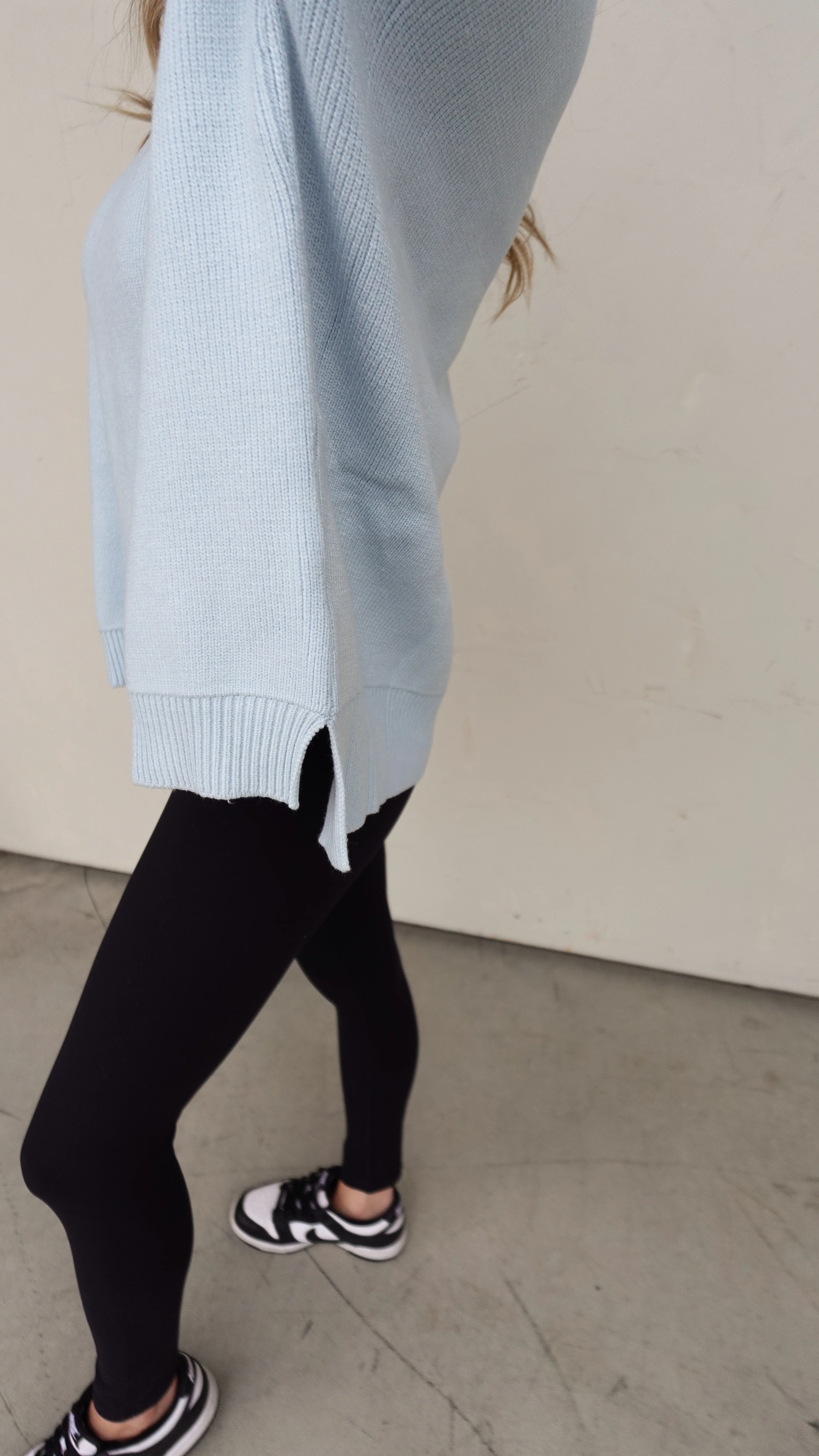 Baby Blue Slouchy Sweater - Image 6