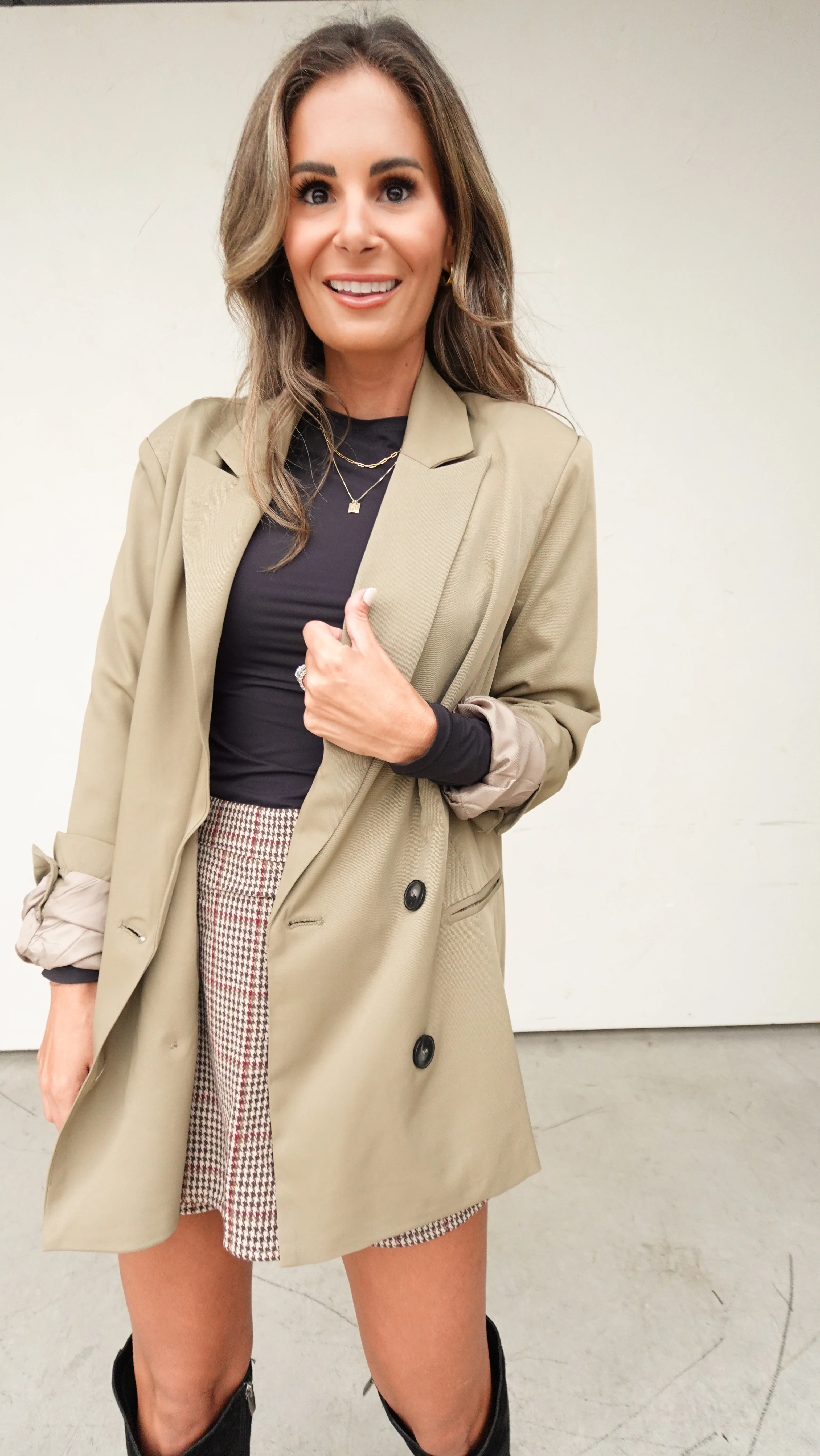 Olive Relaxed Blazer - Image 7