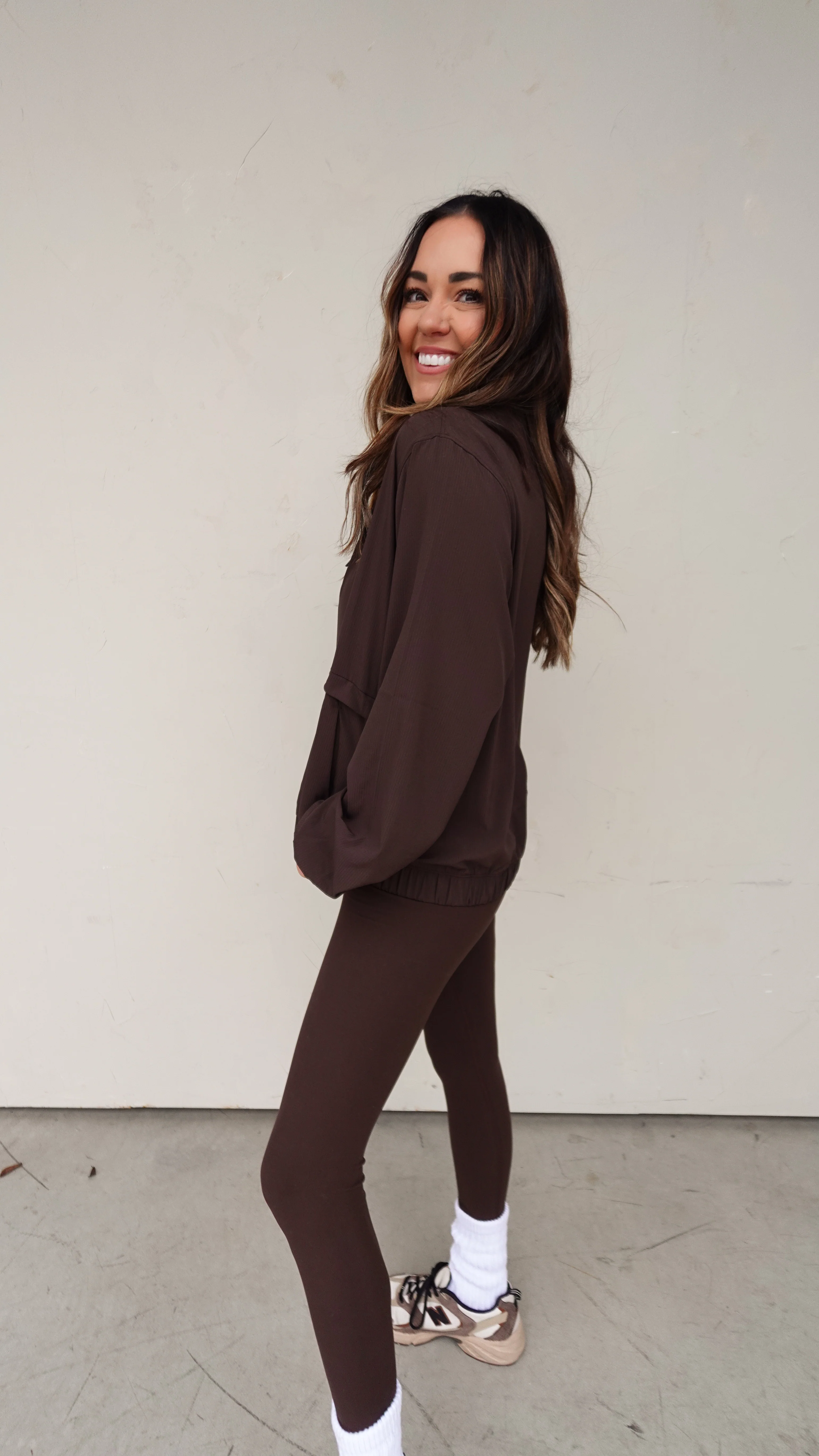 Quarter Zip Pullover - Espresso - Image 5